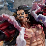 One Piece Figura PVC Portrait.Of.Pirates SA-Maximum Monkey D. Luffy Gear 4 Bounce-Man 10th Limited Ver. 30 cm