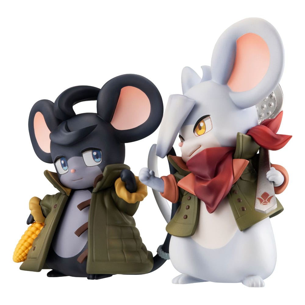 Mobile Suit Gundam Iron-Blooded Orphans Pack de 2 Estatuas PVC Orphanchu of Block 3 Mikatsuki & Orga 10th Anniversary 12 cm