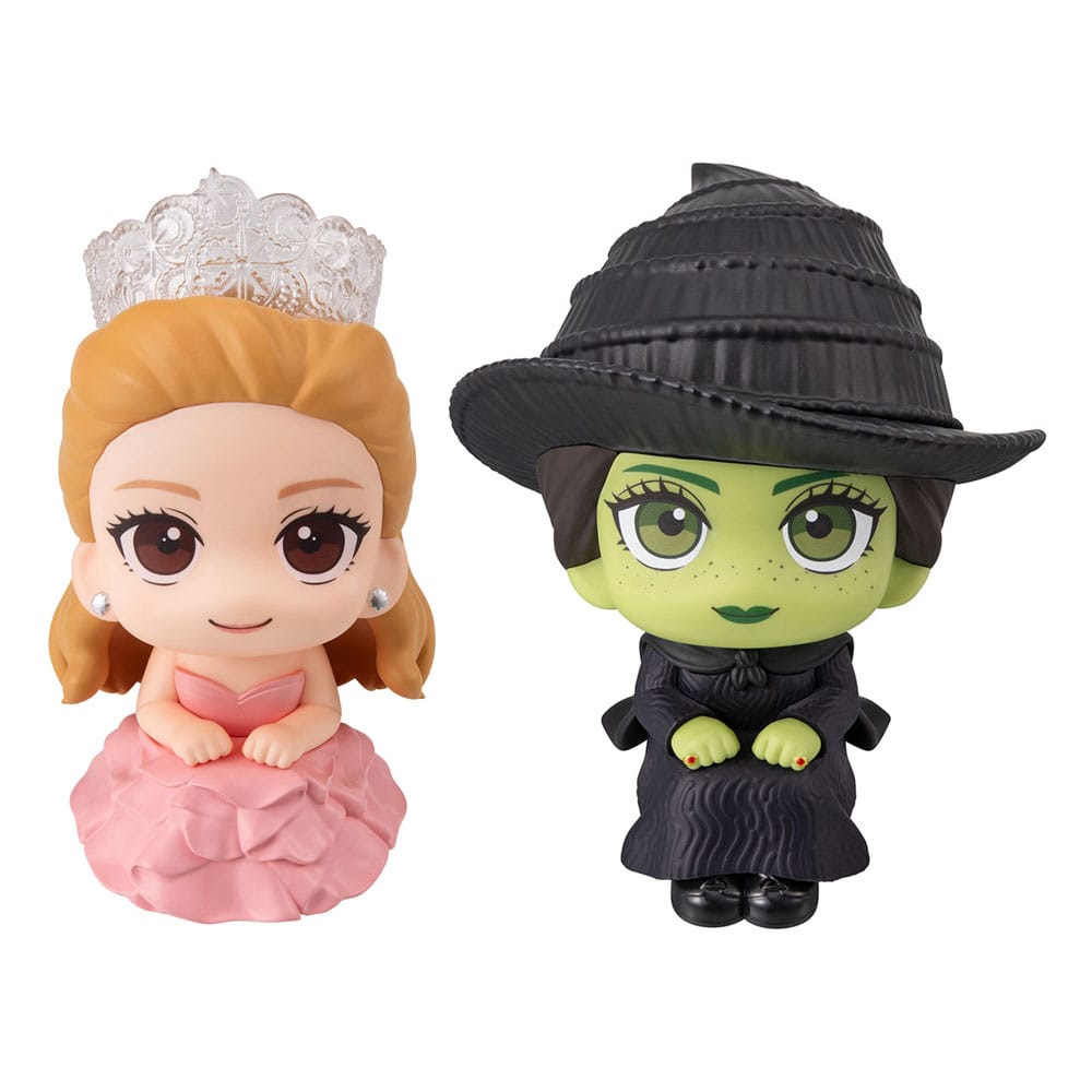 Wicked Estatuas PVC Look Up Elphaba & Glinda (with gift) 11 cm    