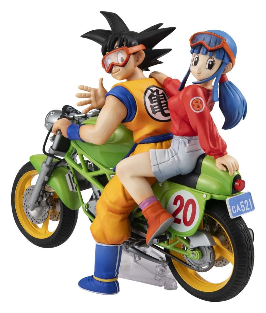 Dragon Ball Z Figura PVC Desktop Real McCoy 05 Son Goku & Chichi Limited Repeat Ver. 15 cm