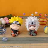 Naruto Shippuden Pack de 2 Figuras PVC Look Up Naruto Uzumaki Smile Ver. & Jiraiya 11 cm (with gift)