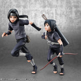 Naruto Shippuden Pack de 2 Figuras PVC G.E.M. Series Itachi Uchiha & Sasuke (Repeat)