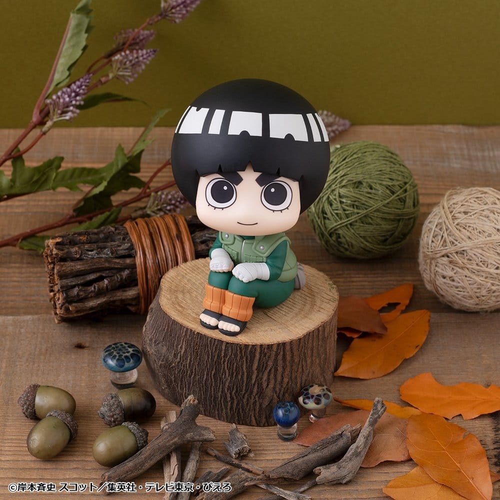 Naruto Shippuden Figura PVC Look Up Rock Lee 11 cm
