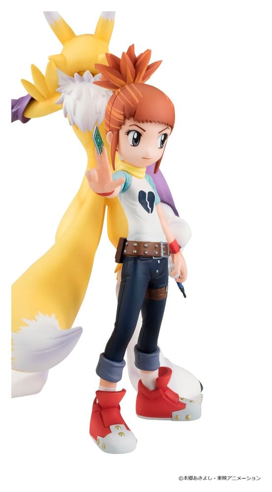Digimon Tamers Figura PVC G.E.M. Series Renamon & Ruki Makino 13 cm (Repeat)