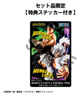 One Piece Wallstar Pack de 2 Figuras PVC Monkey D. Luffy Gear Fifth & Roronoa Zoro (with gift) 10 cm