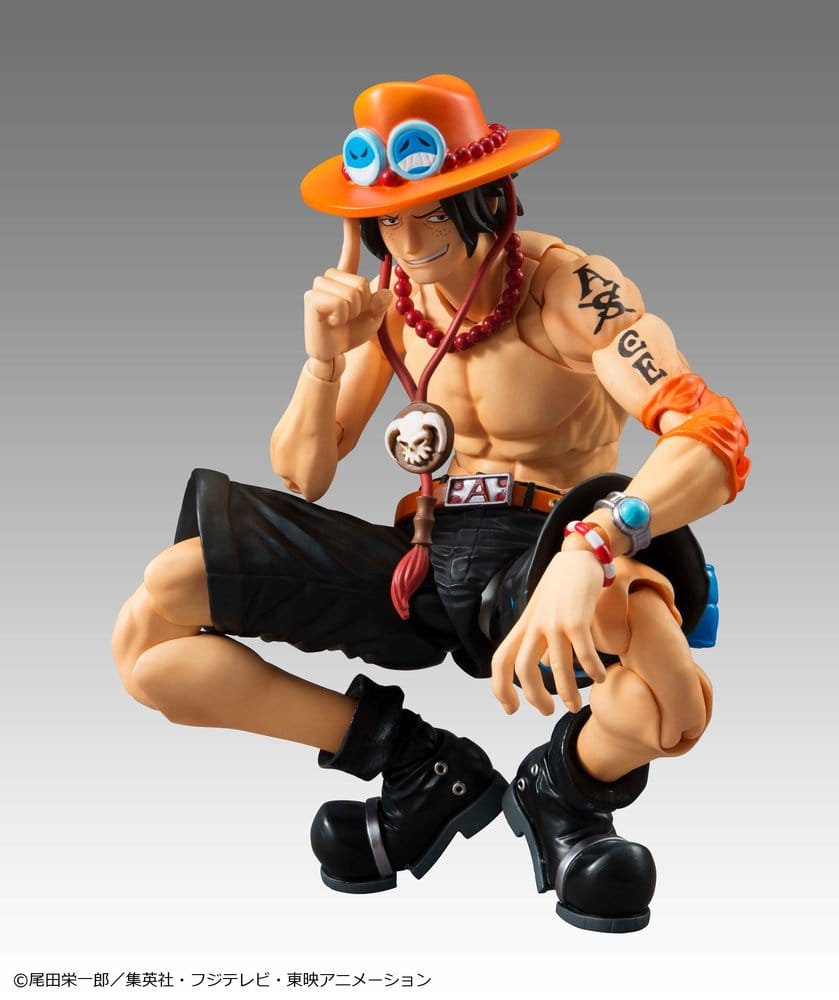 One Piece Variable Action Heroes Figura de Acción Portgas D. Ace 18 cm (Repeat)