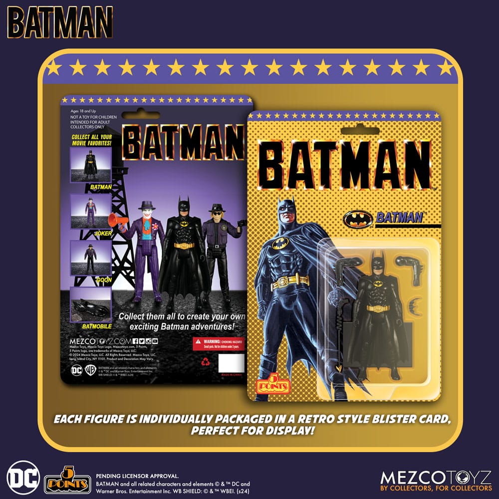 Batman (1989) Figuras 9 cm 5 Points Surtido (24)