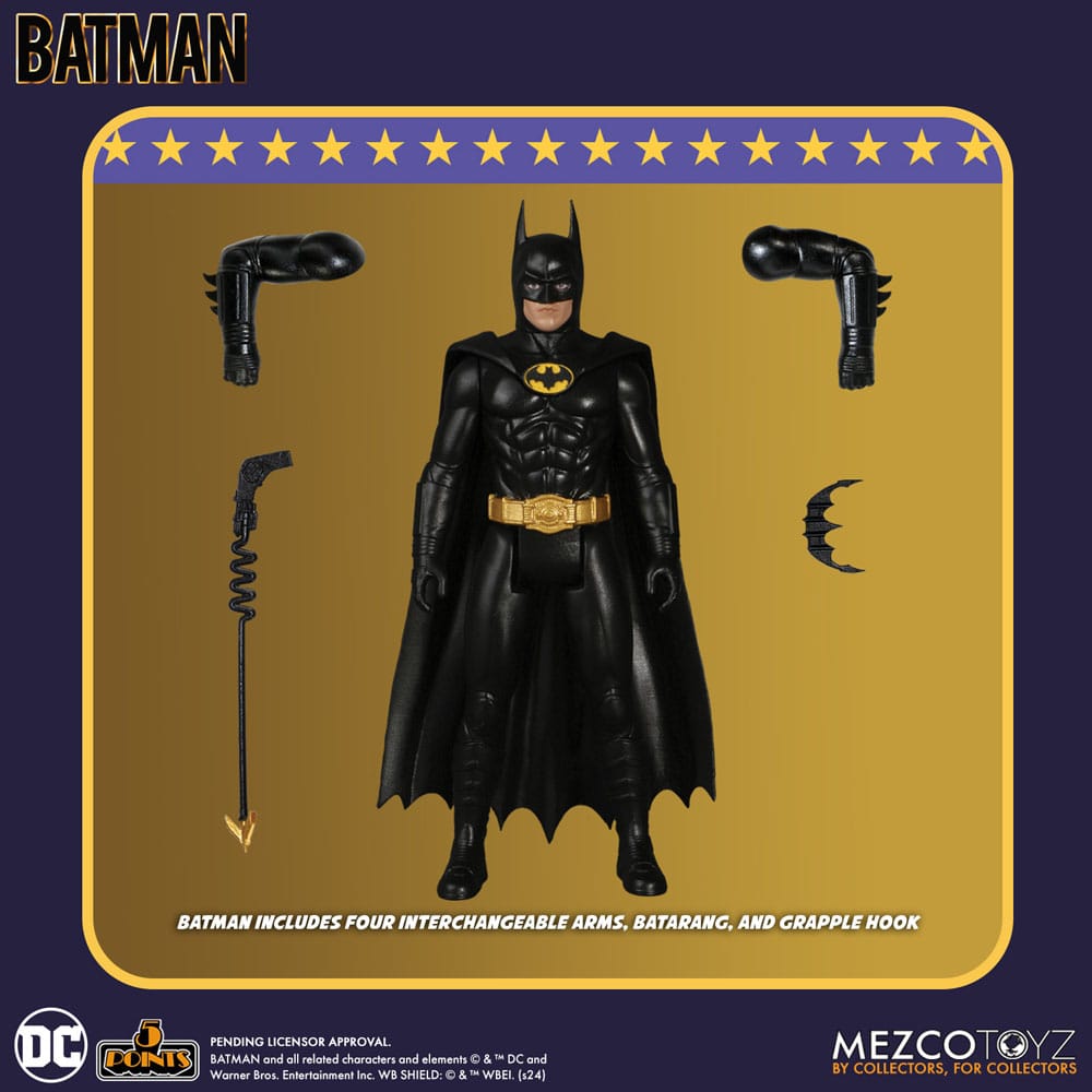 Batman (1989) Figuras 9 cm 5 Points Surtido (24)