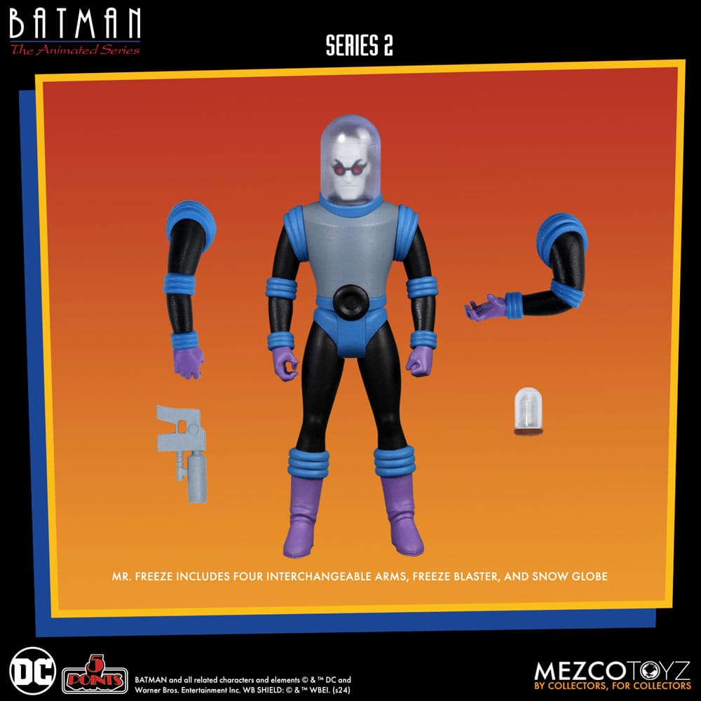Batman: The Animated Series 2 Figuras 5 Points Deluxe Box Set 9 cm