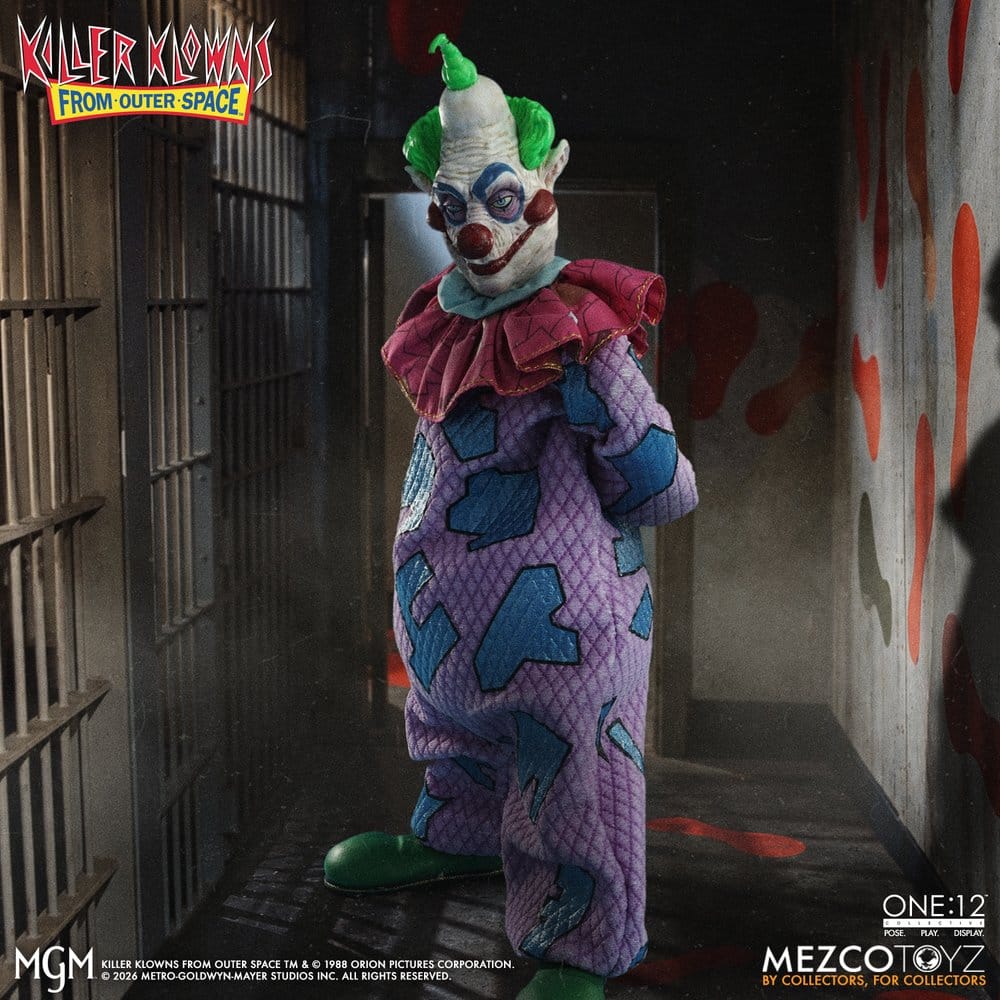 Killer Klowns From Outer Space One:12 Collective Figura 1/12 Jumbo 17 cm