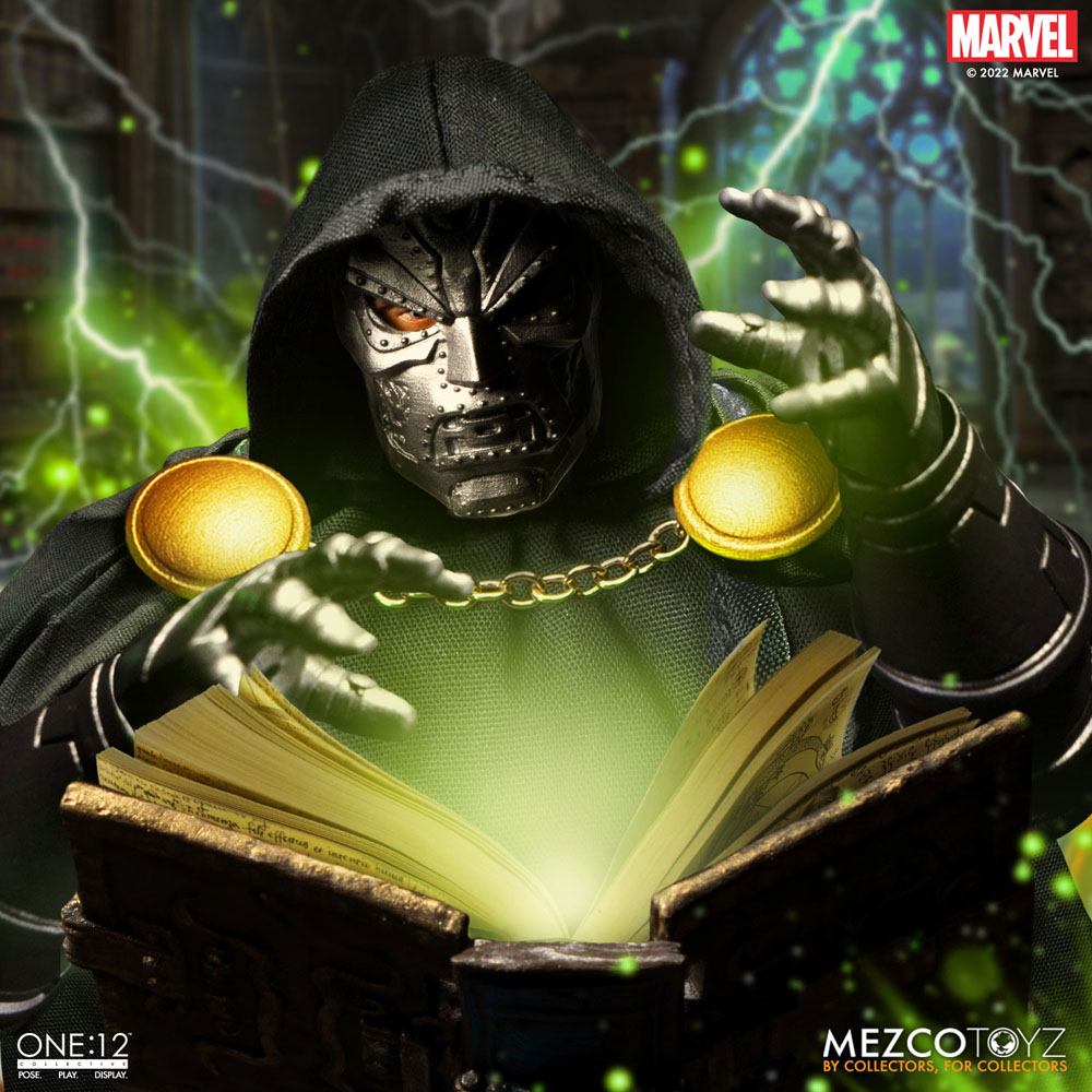 Marvel Figura 1/12 Doctor Doom 17 cm