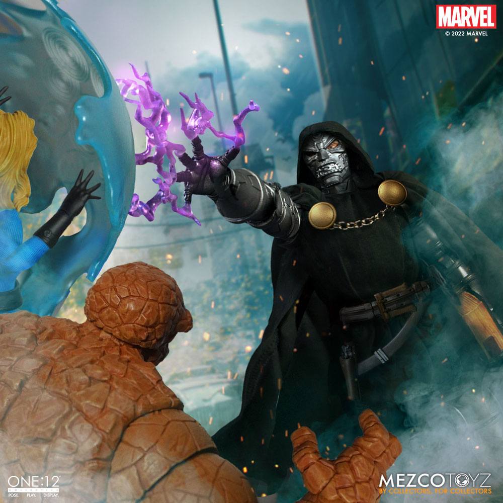 Marvel Figura 1/12 Doctor Doom 17 cm