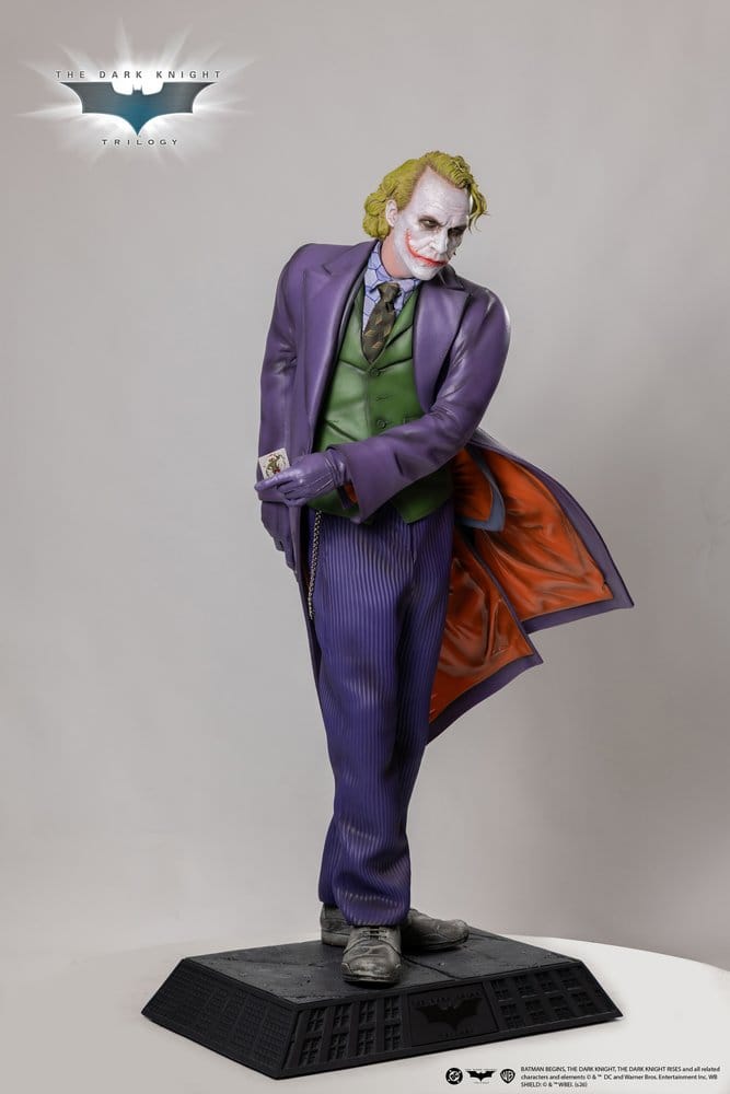 Batman The Dark Knight Estatua tamaño real Joker 200 cm
