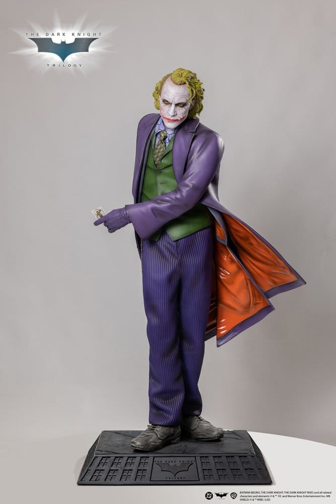 Batman The Dark Knight Estatua tamaño real Joker 200 cm