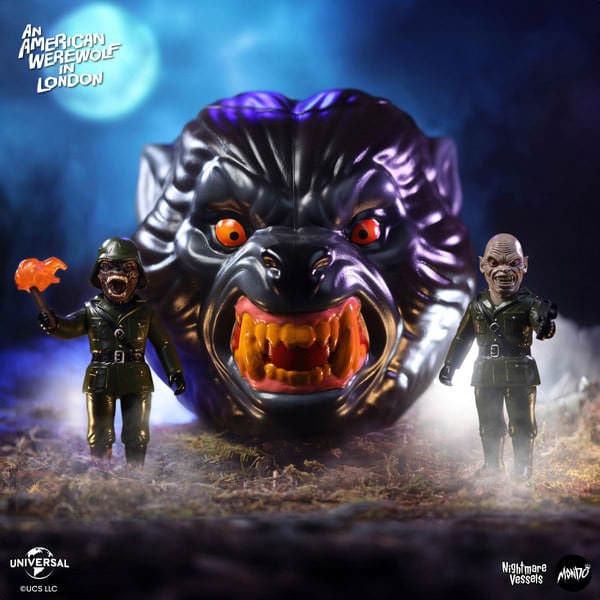 Un hombre lobo americano en Londres Soft Vinyl Figura Nightmare Demons 17 cm