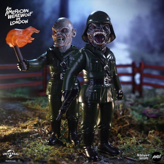 Un hombre lobo americano en Londres Soft Vinyl Figura Nightmare Demons 17 cm