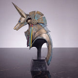 Stargate Desktop Replica Réplica de Casco Jackal Guard Helmet Anubis 15 cm