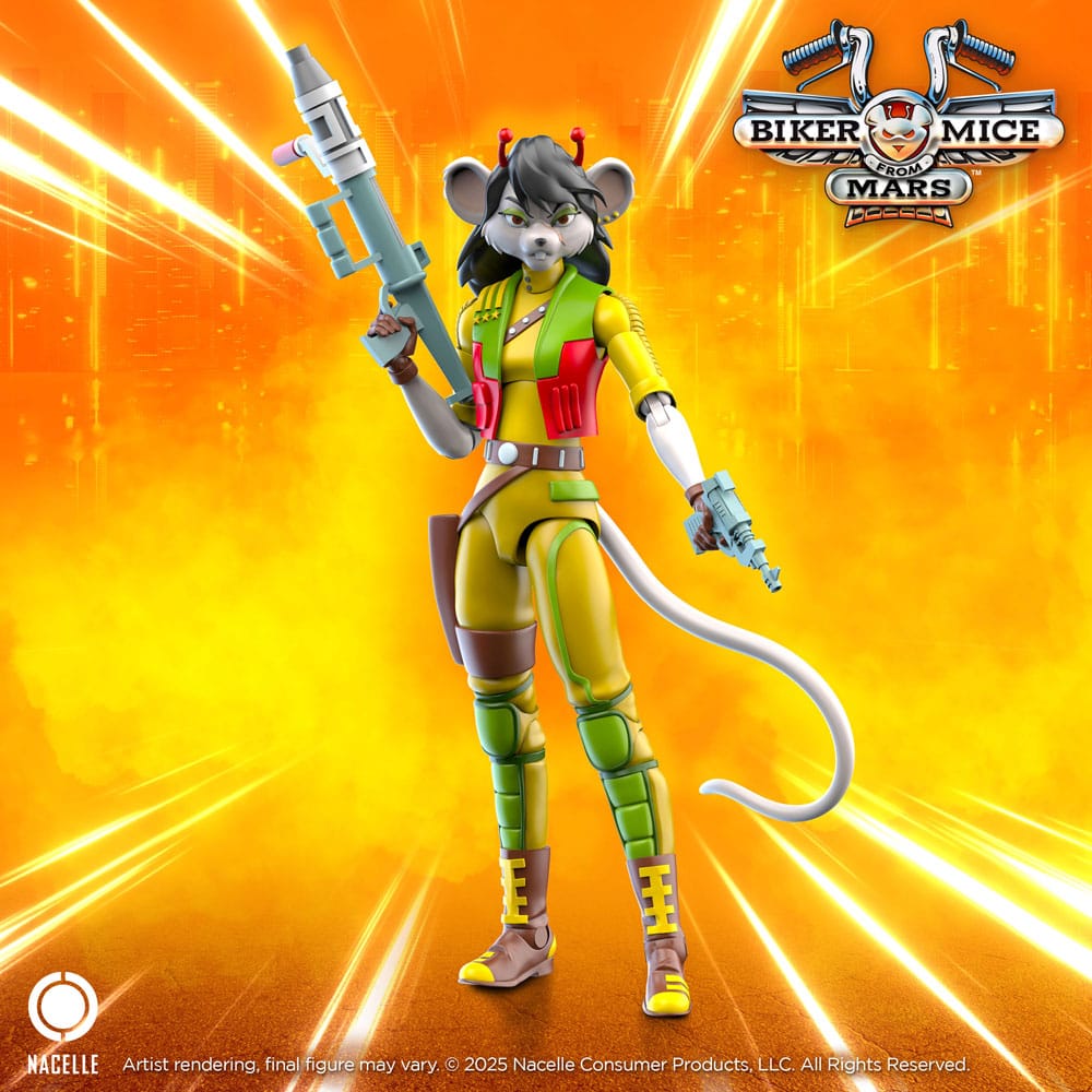 Los motorratones de Marte Figura Carbine 23 cm