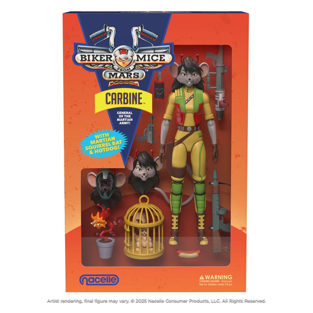 Los motorratones de Marte Figura Carbine 23 cm