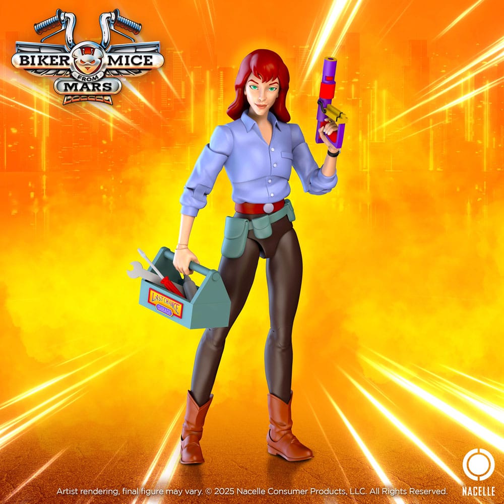 Los motorratones de Marte Figura Charley 23 cm