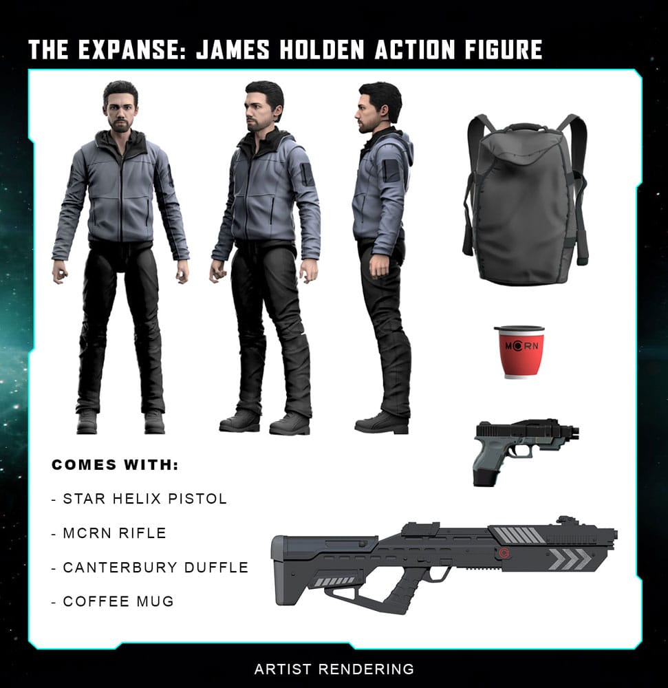 The Expanse Figura James Holden 20 cm