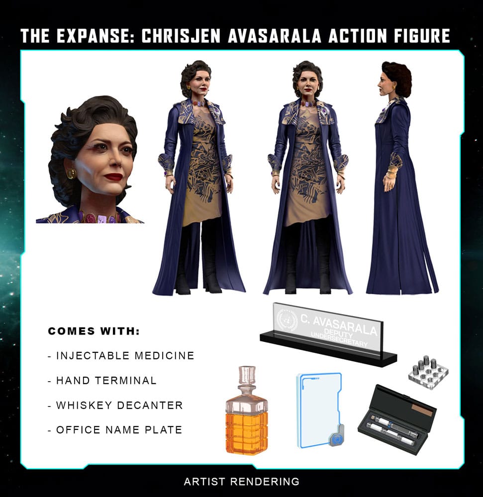 The Expanse Figura Chrisjen Avasarala 20 cm