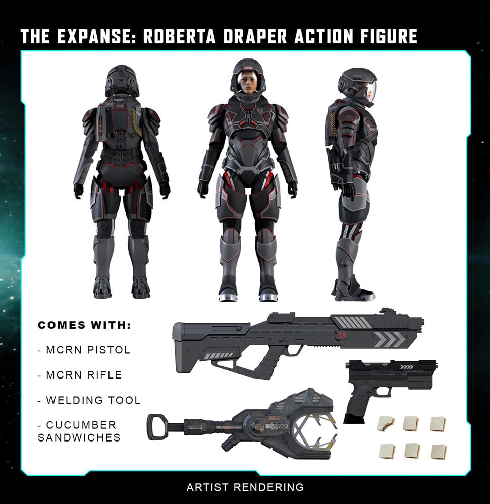 The Expanse Figura Roberta Draper 20 cm