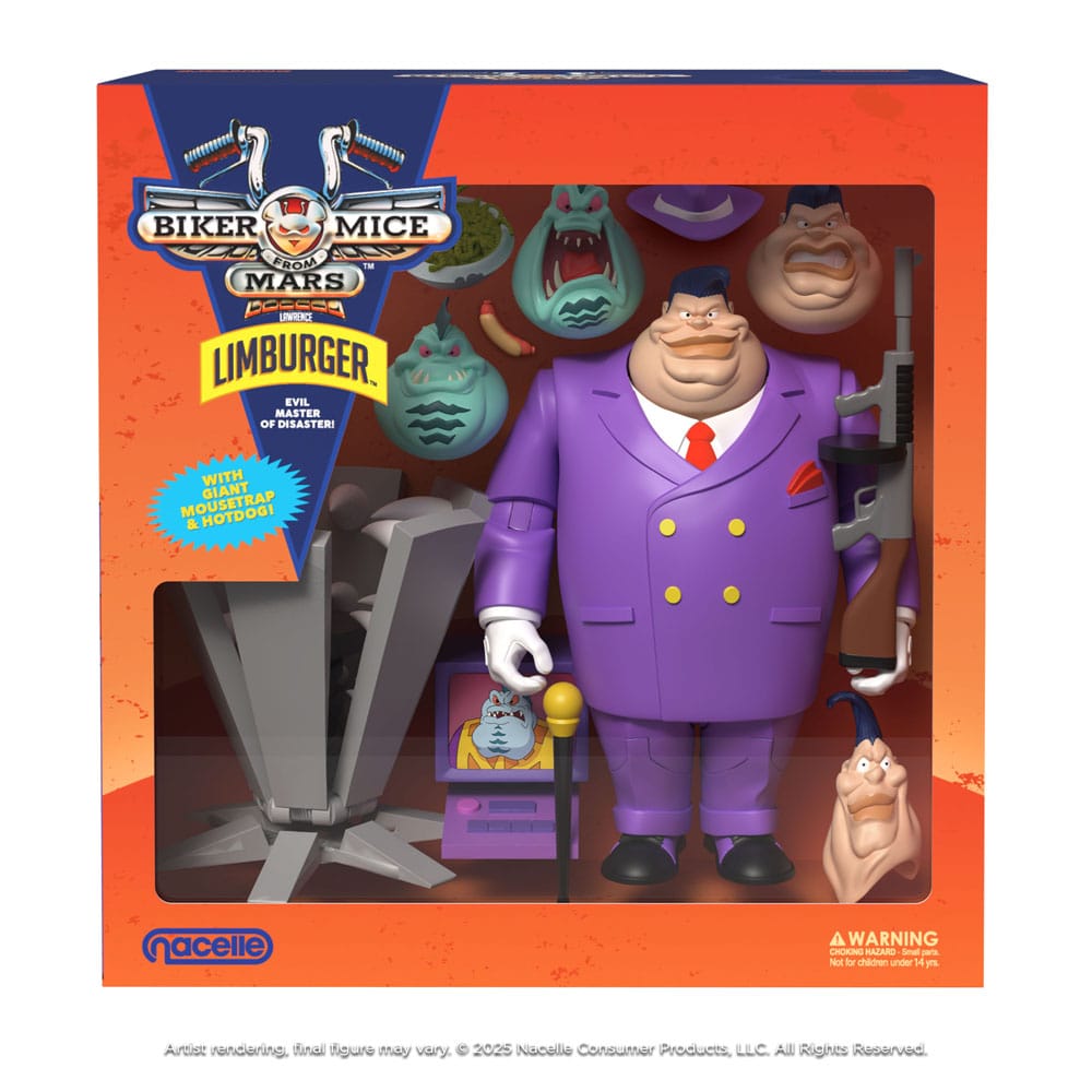 Los motorratones de Marte Figura Limburger 23 cm