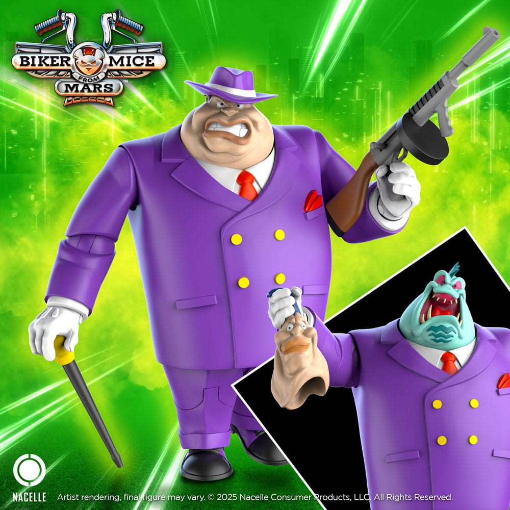 Los motorratones de Marte Figura Limburger 23 cm