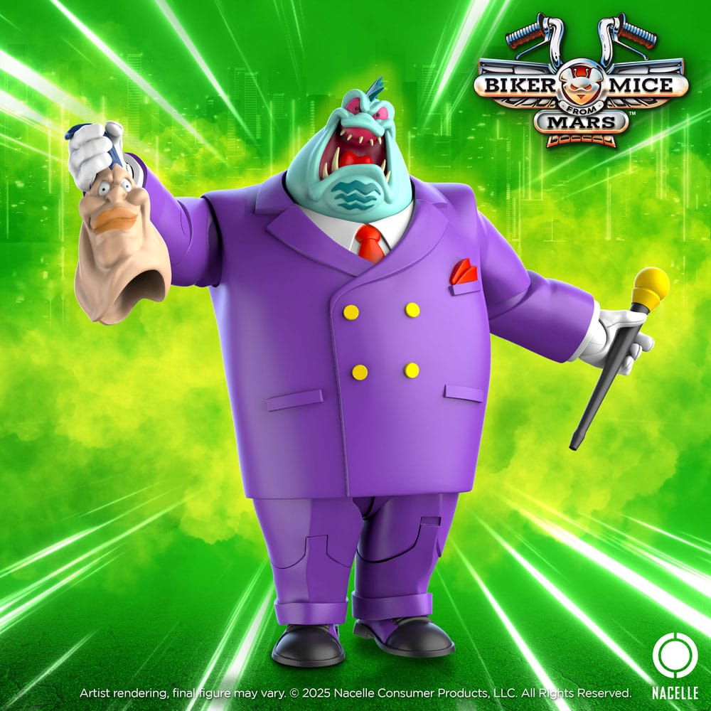 Los motorratones de Marte Figura Limburger 23 cm