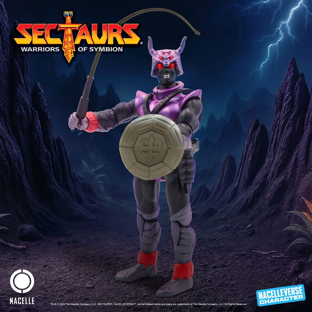 Sectaurs: Warriors of Symbion Figura Wave 2 General Spidrax 23 cm 