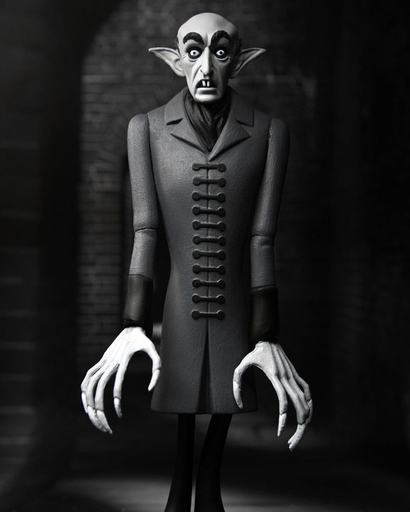 Nosferatu Toony Terrors Figura Count Orlok Silver Screen Edition 15 cm   