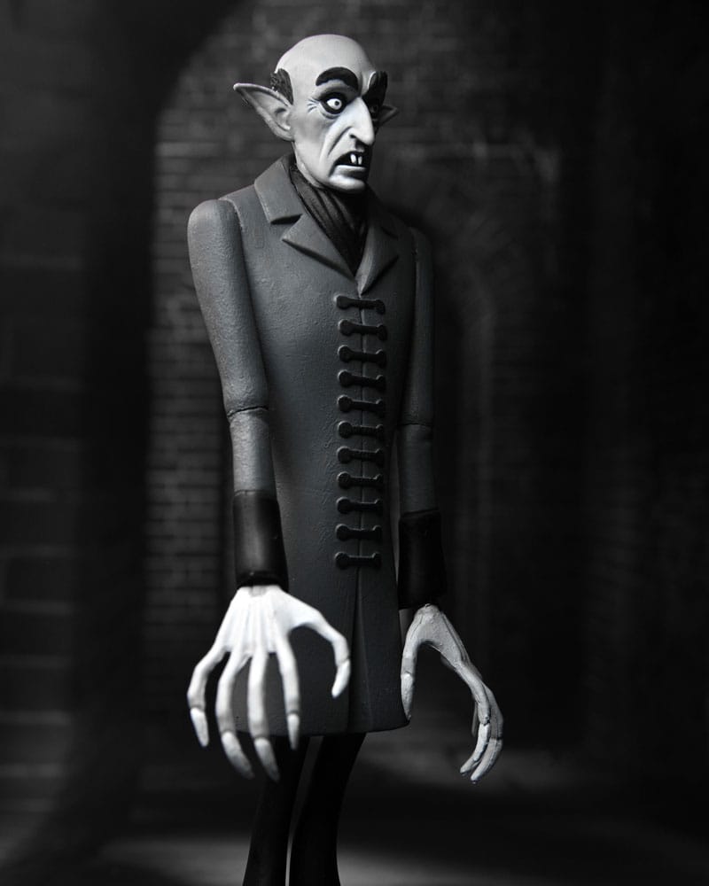 Nosferatu Toony Terrors Figura Count Orlok Silver Screen Edition 15 cm   