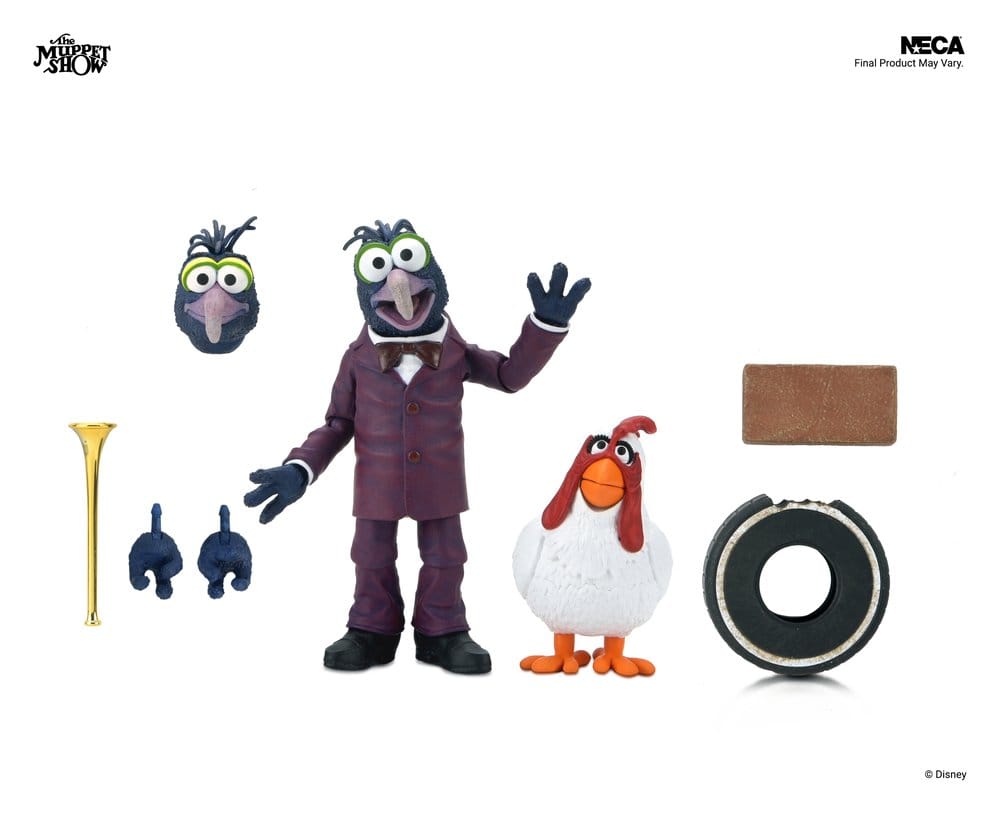 The Muppets Ultimate Figura Gonzo with Camilla 18 cm