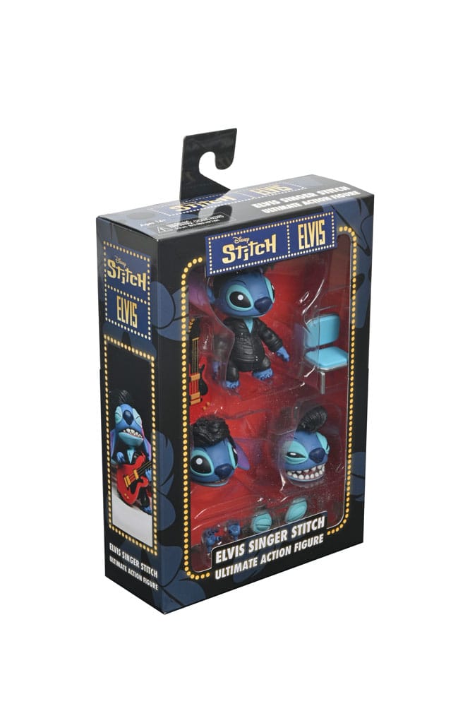 Lilo & Stitch Figura Ultimate Singer Elvis Stitch 7 cm