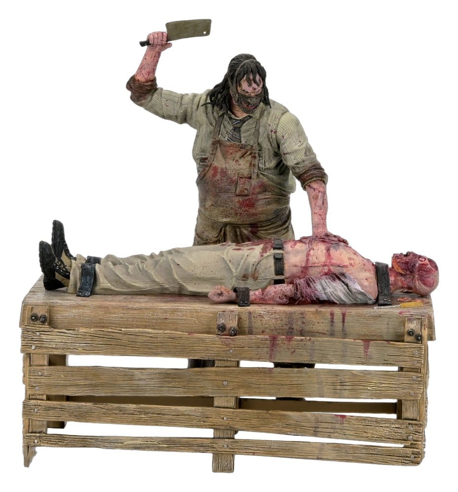 Texas Chainsaw Massacre: The Beginning Diorama Figura Leatherface Slaughterhouse Boxed Set 18 cm