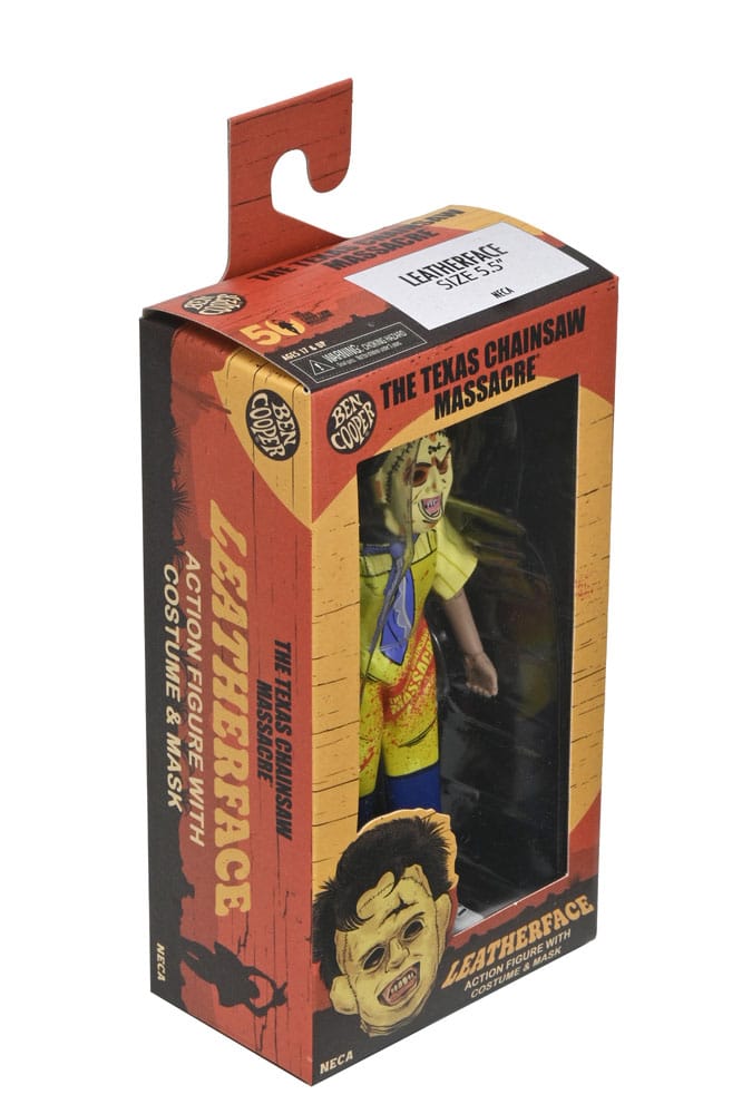 The Texas Chainsaw Massacre Ben Cooper Figura Costume Series 9 Leatherface 15 cm  