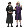 Wednesday Paquete de 2 Figuras Wednesday Addams (Nevermore Uniform) and Enid 20 cm