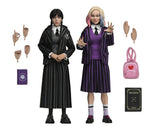 Wednesday Paquete de 2 Figuras Wednesday Addams (Nevermore Uniform) and Enid 20 cm