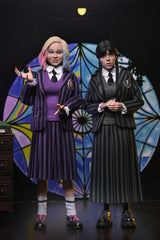 Wednesday Paquete de 2 Figuras Wednesday Addams (Nevermore Uniform) and Enid 20 cm