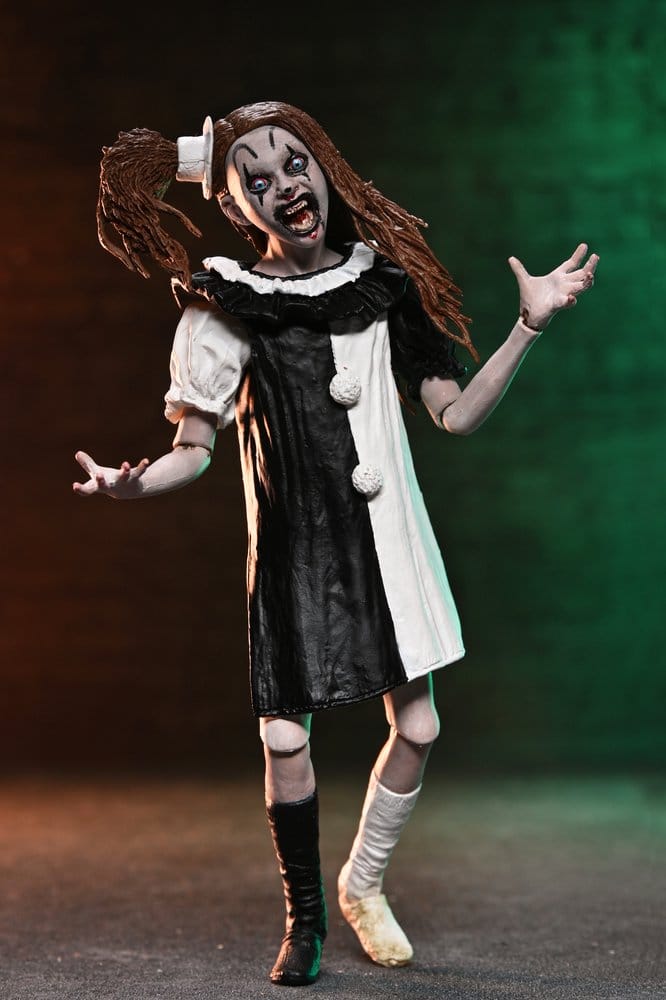 Terrifier 2 2 pack Figuras Ultimate Art the Clown & Little Pale Girl 18 cm
