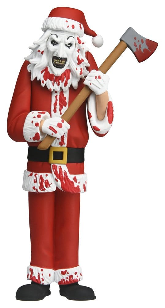 Terrifier 3 Toony Terrors Figura Santa Suit Art the Clown (Bloody Version) 15 cm     