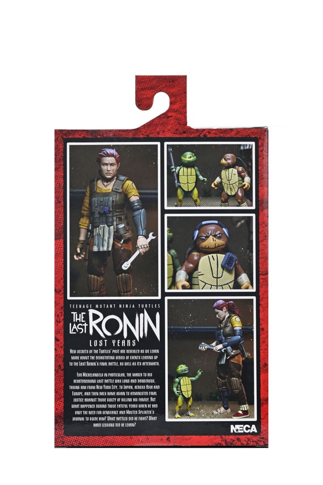 Tortugas Ninja (The Last Ronin The Lost Years) Figura Synja Grammy April with Baby Yi & Moja 18 cm 