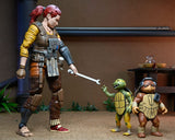 Tortugas Ninja (The Last Ronin The Lost Years) Figura Synja Grammy April with Baby Yi & Moja 18 cm 