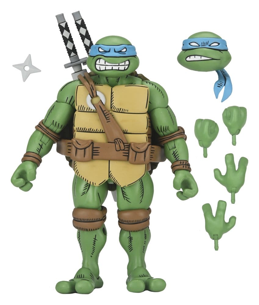 Teenage Mutant Ninja Turtles x Usagi Yojimbo Ultimate Figura Leonardo 18 cm