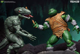 Teenage Mutant Ninja Turtles (Mirage Comics) Pack de 2 Figuras Daimyo Orkai & Raptor 18 cm