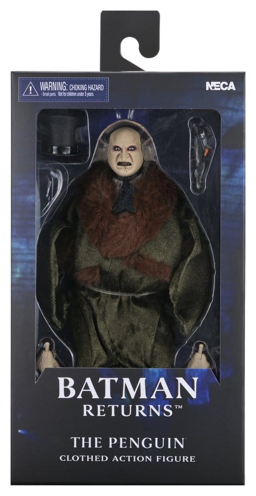 Batman vuelve (1992) Clothed Figura The Penguin 20 cm       