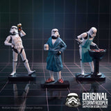 Original Stormtrooper Figuras Set Living for the Weekend 11 cm