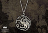 Juego de Tronos Collar con Colgante Targaryen (Plata)
