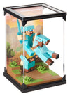 Minecraft Figura Diorama Diamond Armor Steve y Caballo 18 cm